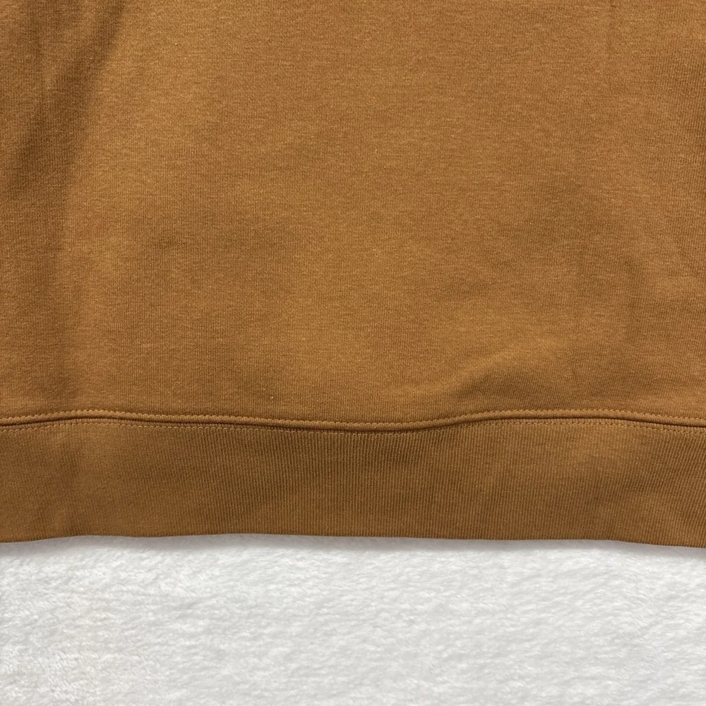 carhartt pullover sweatshirt, Youth Small, Brown With Graphic Logo